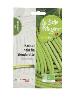 Haricot nain fin Slenderettes BIO, 50 g